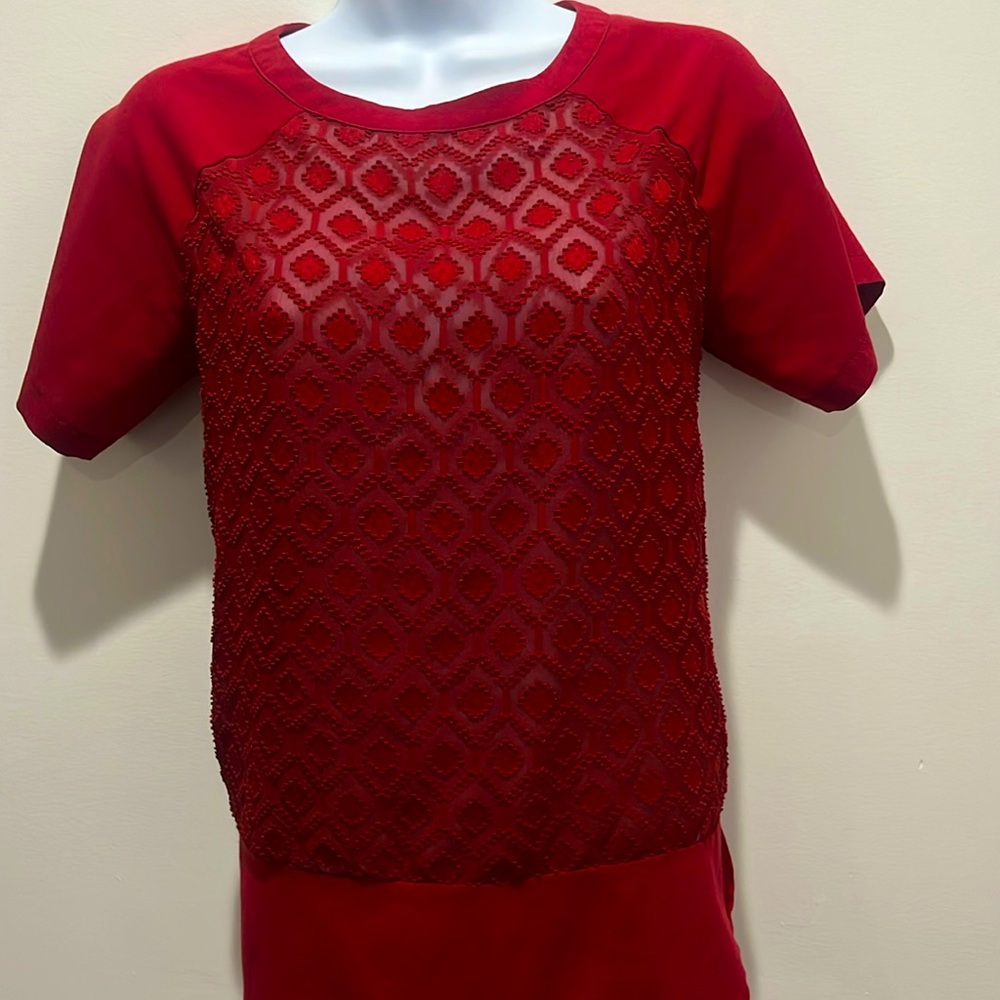 Red Blouse